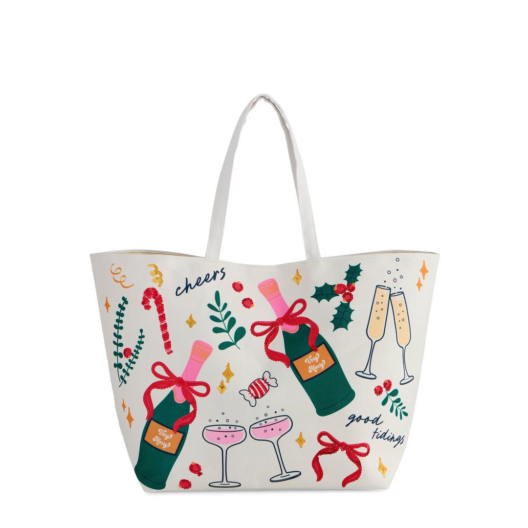 Shiraleah Bubbles Gifting Tote, Multi Shiraleah Retail Totes Shiraleah Bubbles Gifting Tote, Multi Bonjour Fete - Party Supplies
