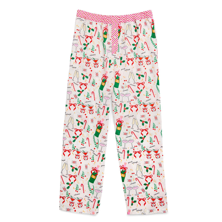 Shiraleah Celebration Boxer Pant, Ivory Shiraleah Retail Pants Shiraleah Celebration Boxer Pant, Ivory Bonjour Fete - Party Supplies