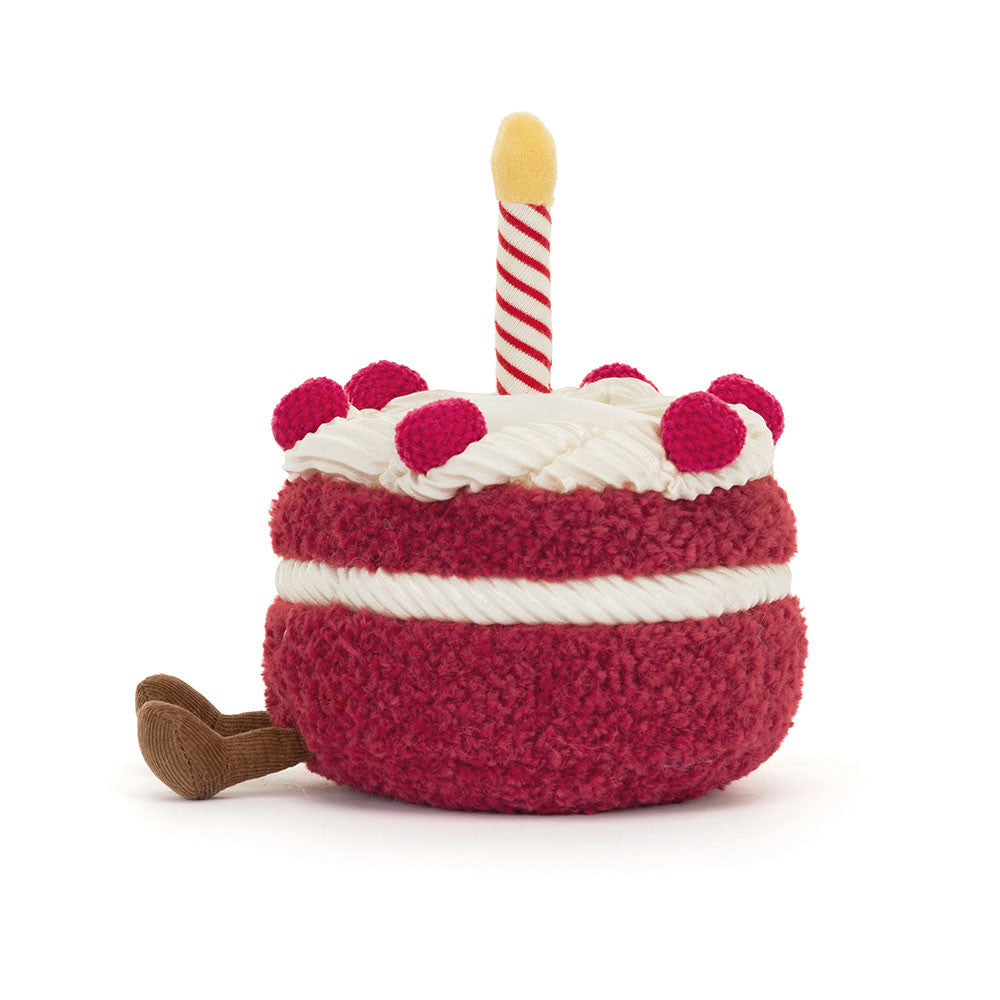 AMUSEABLES CHERI CAKE BY JELLYCAT Jellycat Dolls & Stuffed Animals AMUSEABLES CHERI CAKE BY JELLYCAT Bonjour Fete - Party Supplies