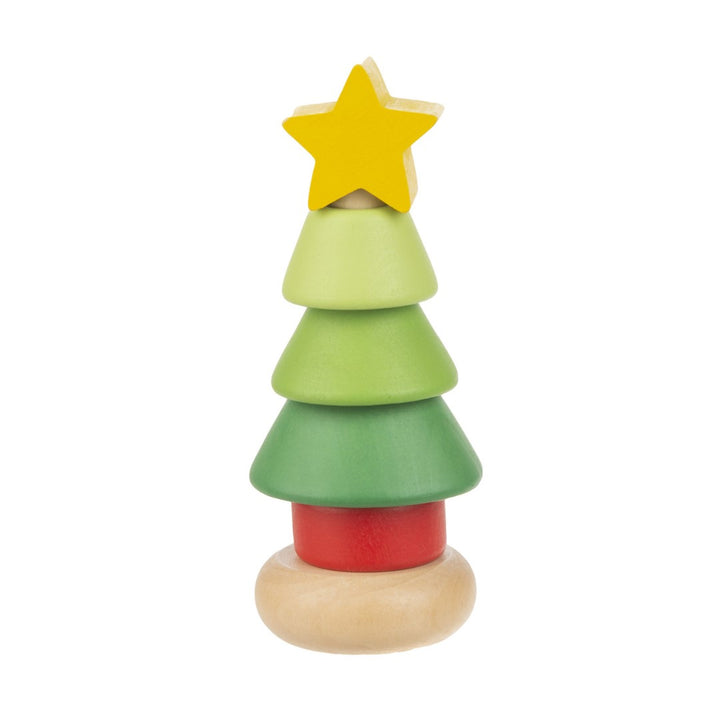 CHRISTMAS WOOD TOY STACKER Ganz Bonjour Fete - Party Supplies