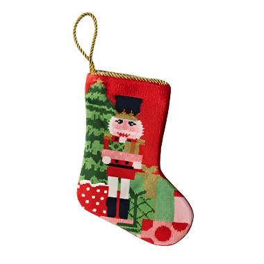 CLASSIC NUTCRACKER BAUBLE STOCKING Bauble Stockings Bauble Stockings Bonjour Fete - Party Supplies