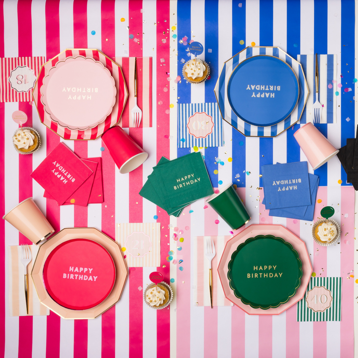 Colorful Happy Birthday Party Supplies-Bonjour Fete