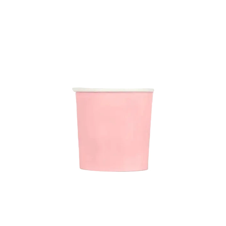 COTTON CANDY PINK TUMBLER CUPS Bonjour Fête  COTTON CANDY PINK TUMBLER CUPS Bonjour Fete - Party Supplies