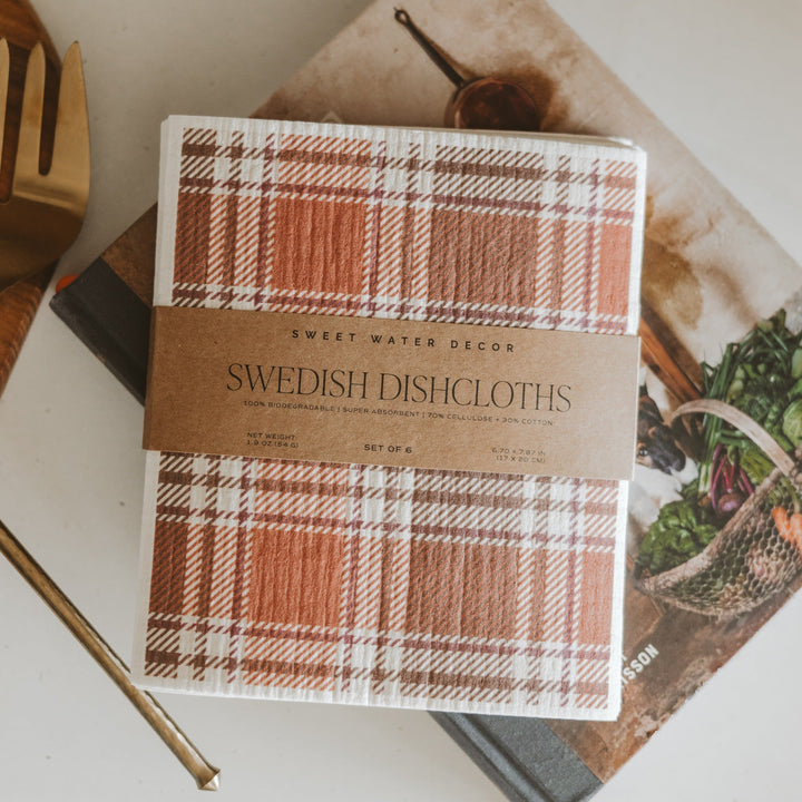 Fall Pattern Swedish Dishcloths