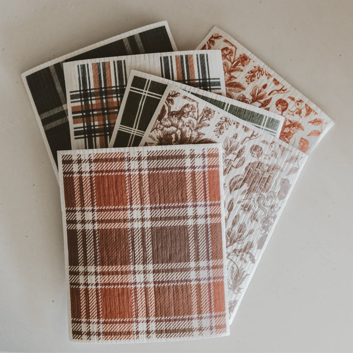 Fall Pattern Swedish Dishcloths