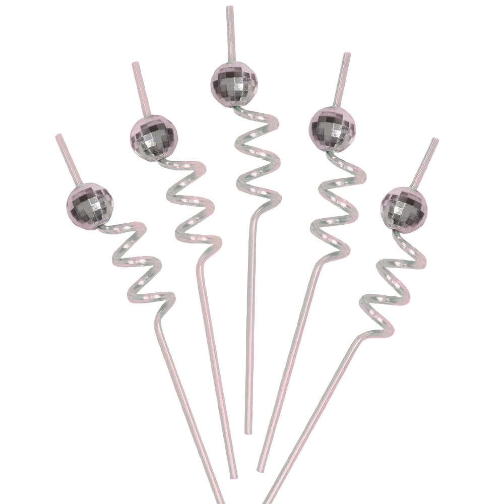 It's Disco, Baby! Straws - 16 reusable straws - Bonjour Fête 