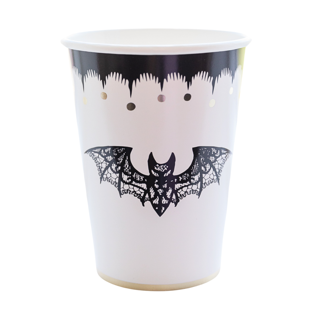 ELEGANT HALLOWEEN CUPS Bonjour Fete Halloween Party Supplies ELEGANT HALLOWEEN CUPS Bonjour Fete - Party Supplies