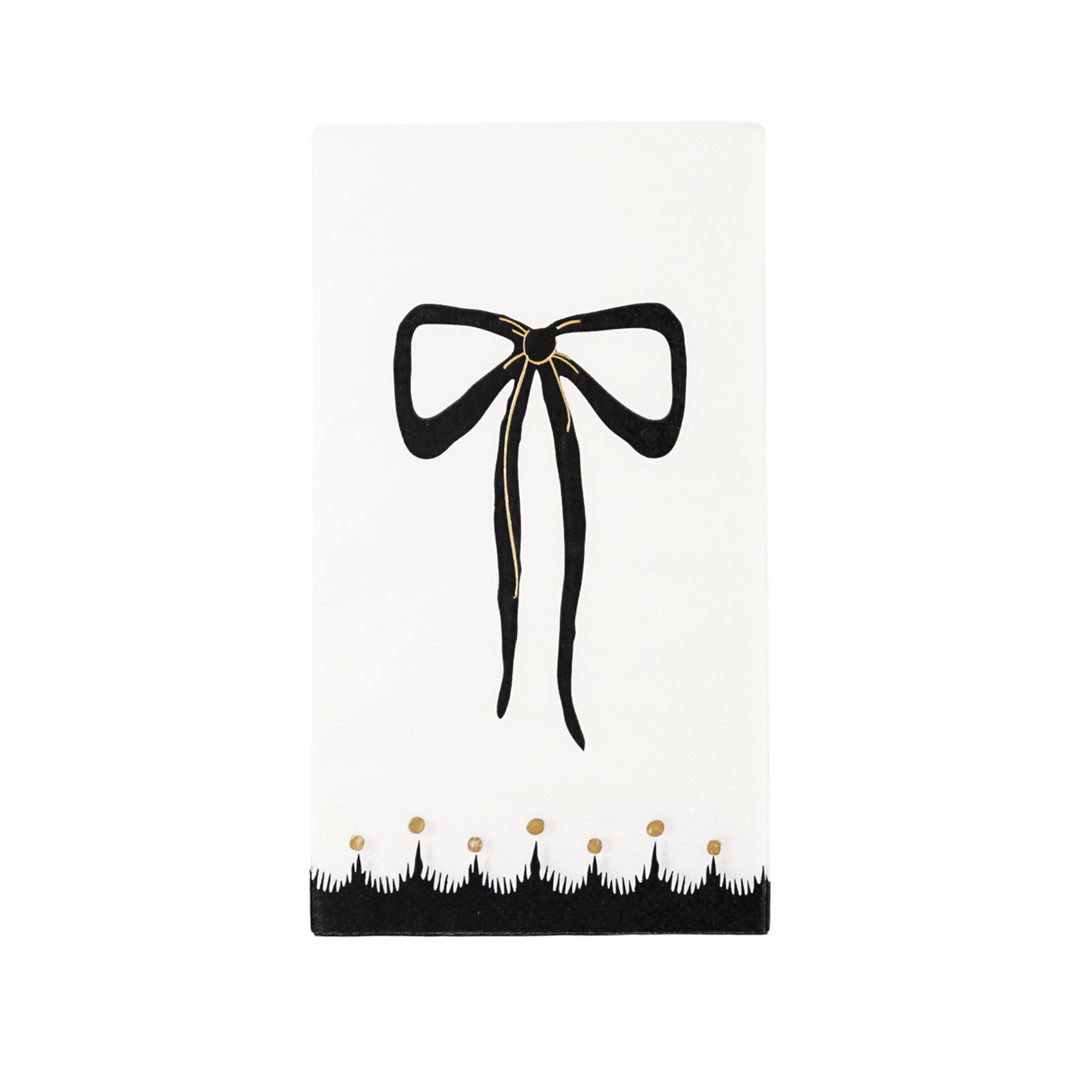 ELEGANT HALLOWEEN GUEST TOWELS Bonjour Fete Halloween Party Supplies Bonjour Fete - Party Supplies
