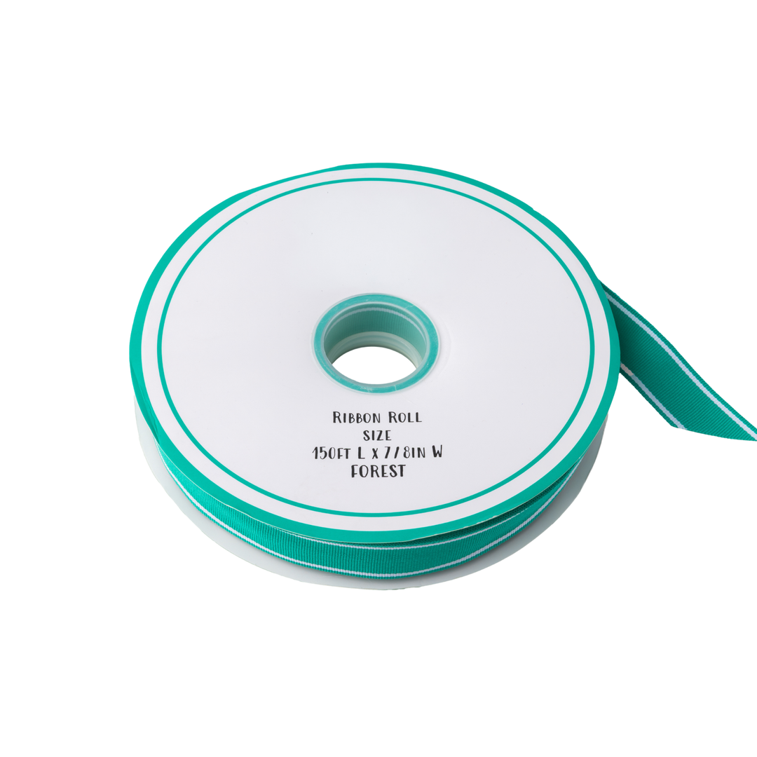 Emerald Green Grosgrain Ribbon- Bonjour Fete Party Supplies