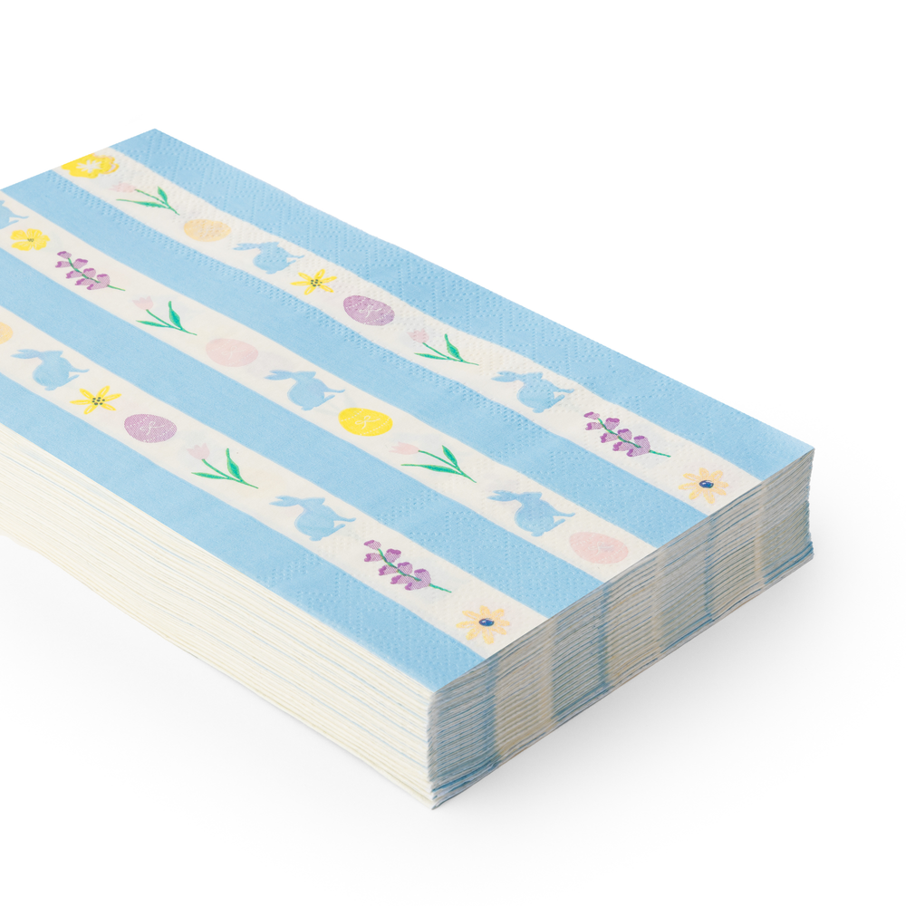 EASTER PASTEL FLORAL GUEST TOWELS Bonjour Fete Napkins EASTER PASTEL FLORAL GUEST TOWELS Bonjour Fete - Party Supplies