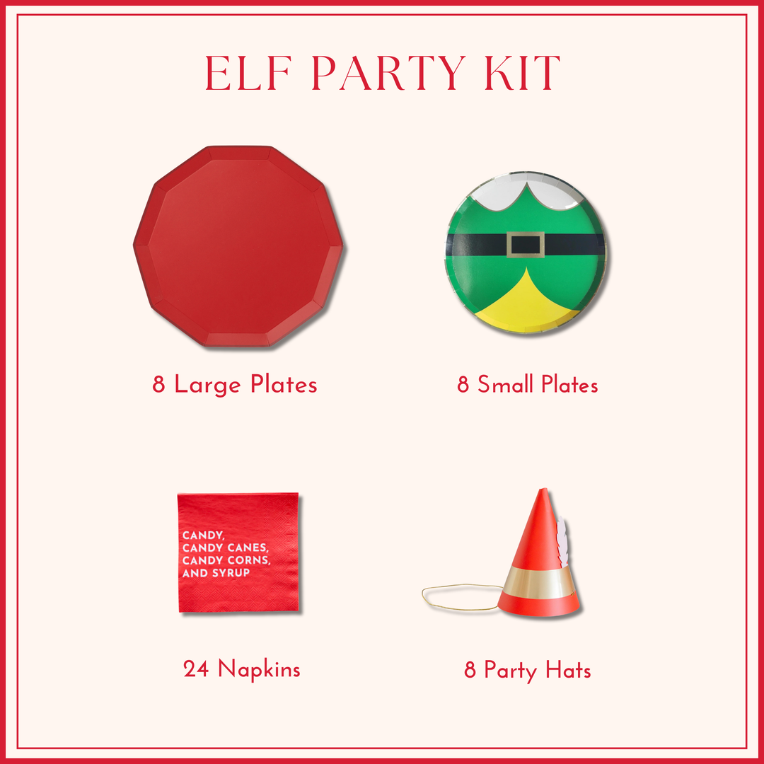 ELF PARTY KIT Bonjour Fête  ELF PARTY KIT Bonjour Fete - Party Supplies
