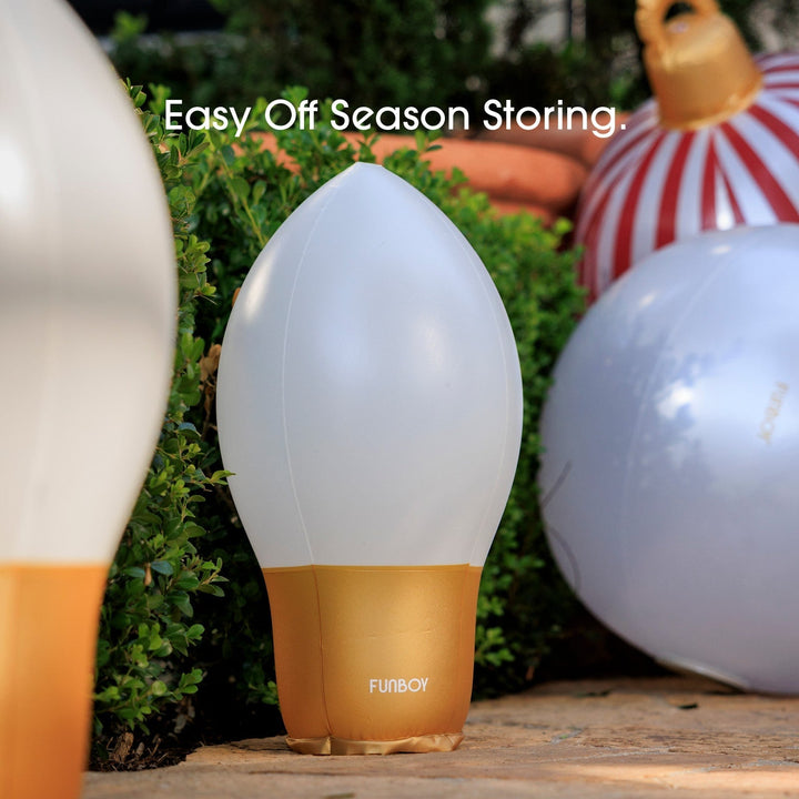 Inflatable Christmas Bulbs Funboy Holiday Decor Inflatable Christmas Bulbs Bonjour Fete - Party Supplies