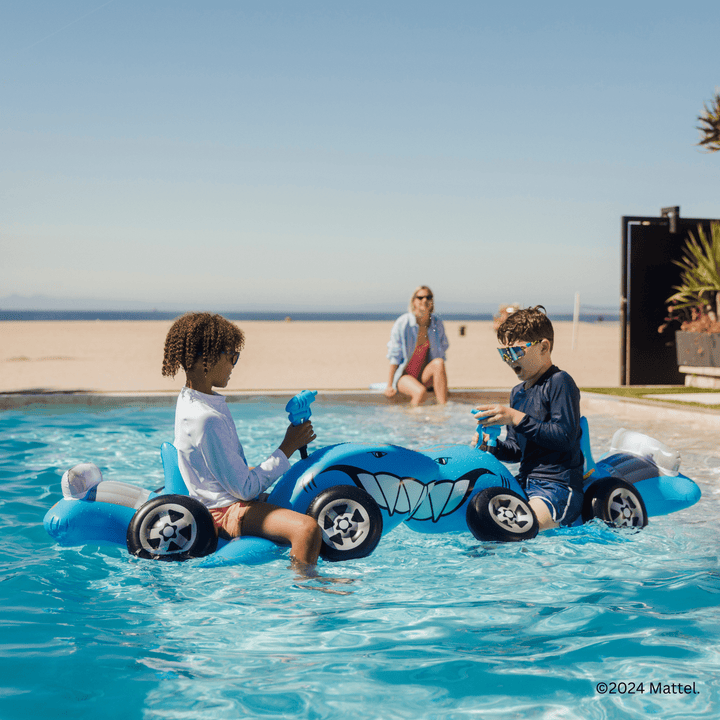 Hot Wheels Sharkruiser Kids Pool Float