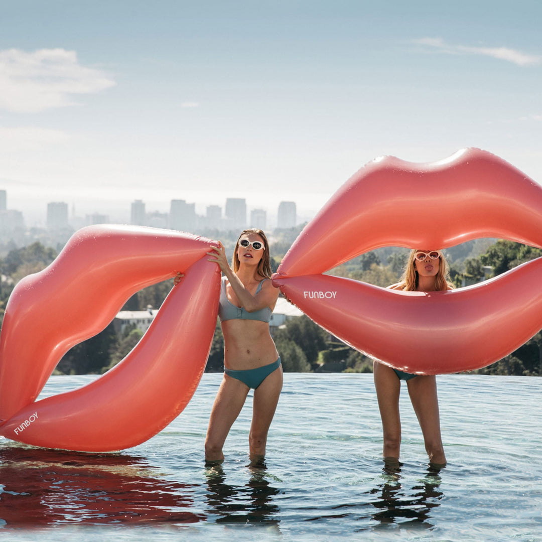 Lip Pool Float Funboy Kitschy Classics Lip Pool Float Bonjour Fete - Party Supplies