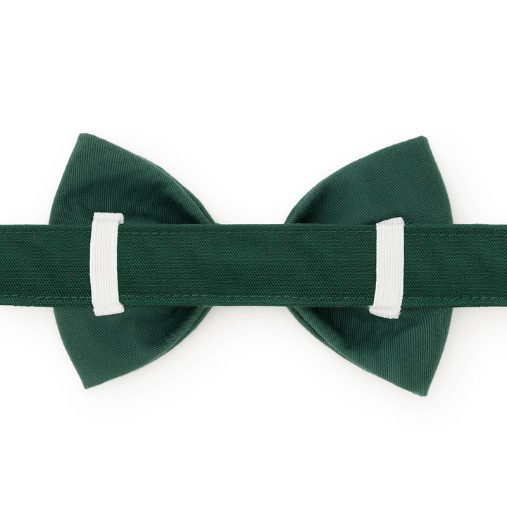 Fall Foliage Embroidered Bow Tie Collar