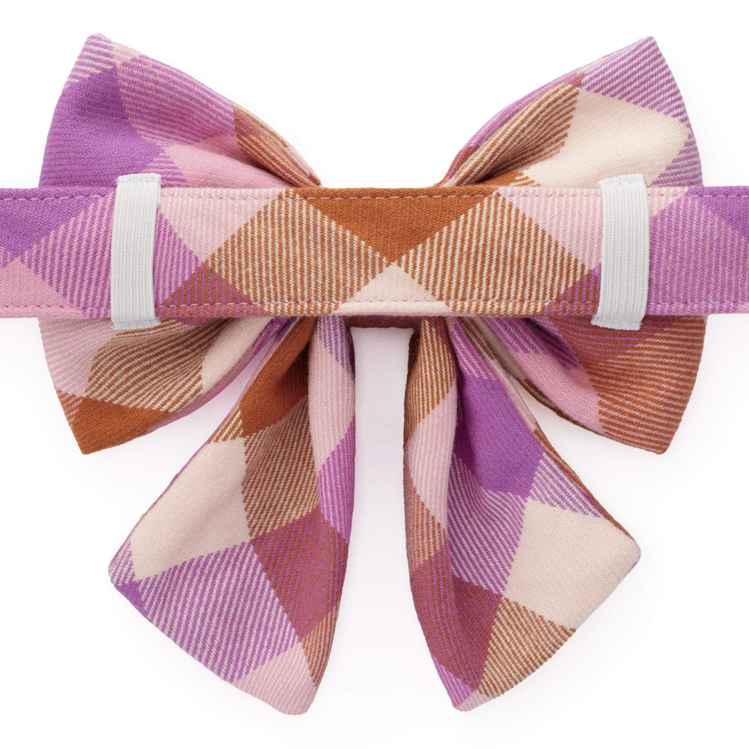 Bramble Flannel Lady Dog Bow