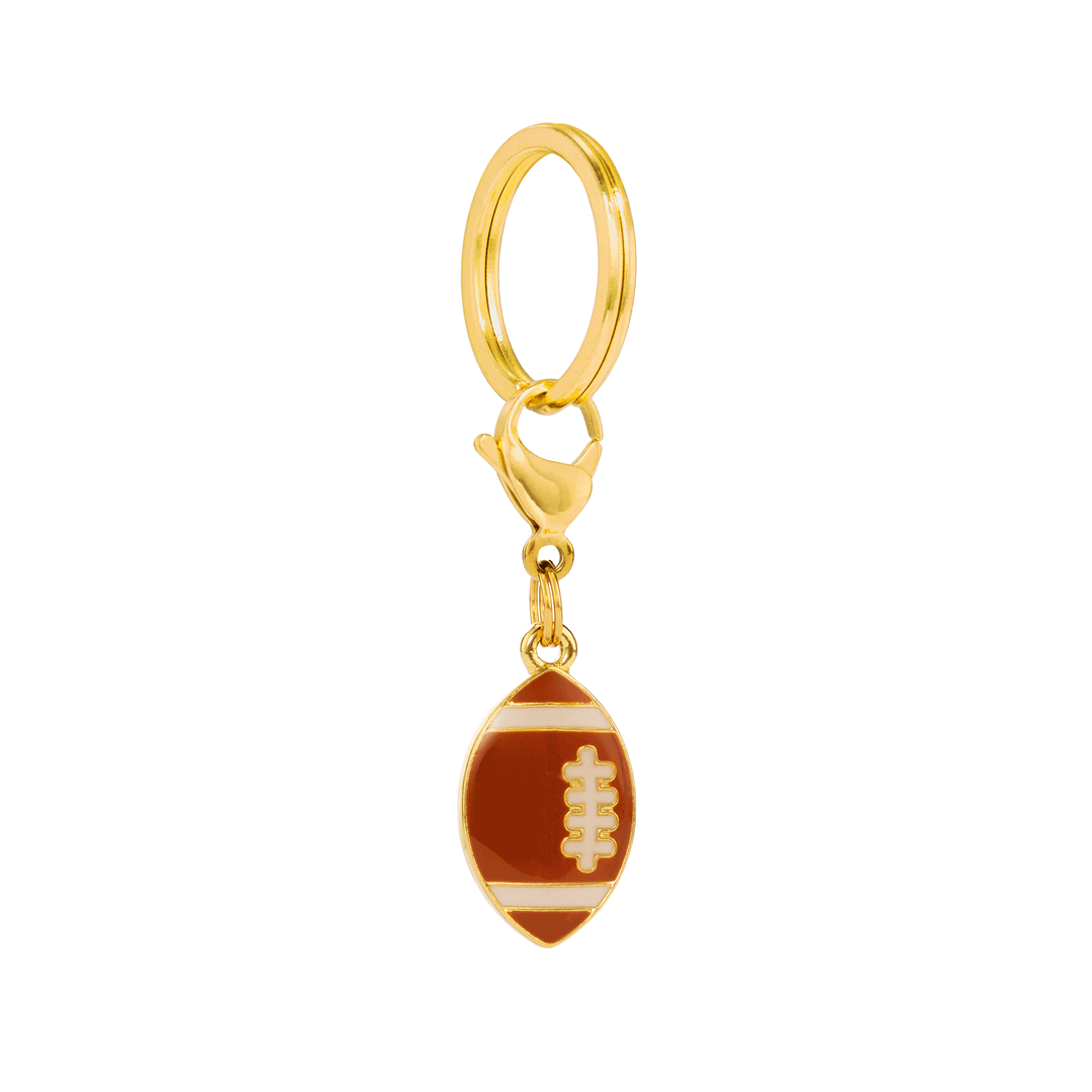 Football Collar Charm