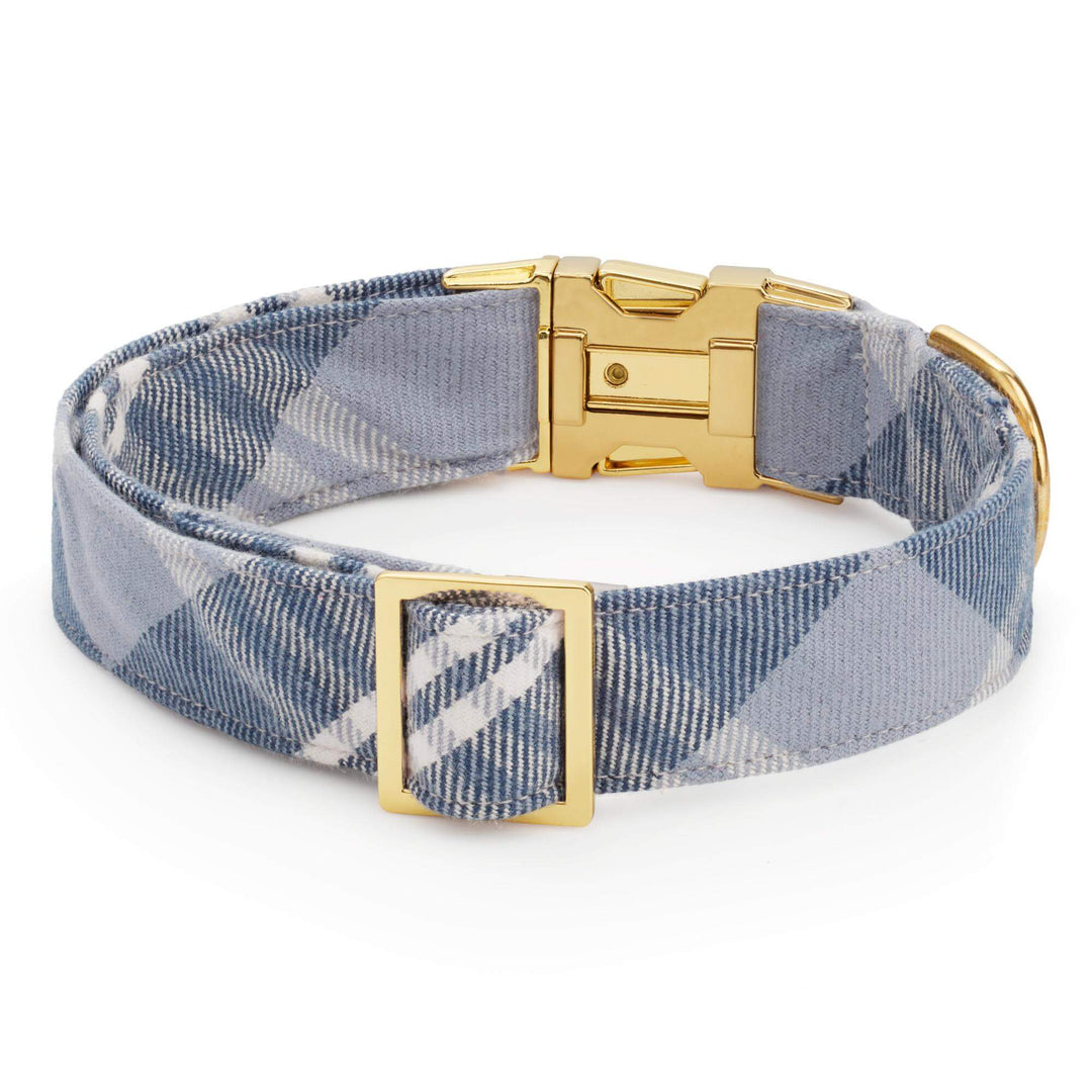 Hawthorne Plaid Flannel Dog Collar