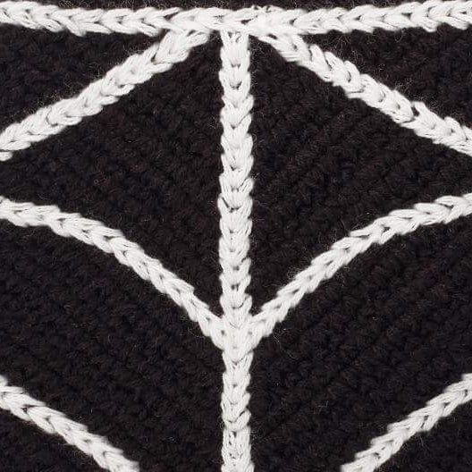 Spiderweb Crochet Dog Bandana