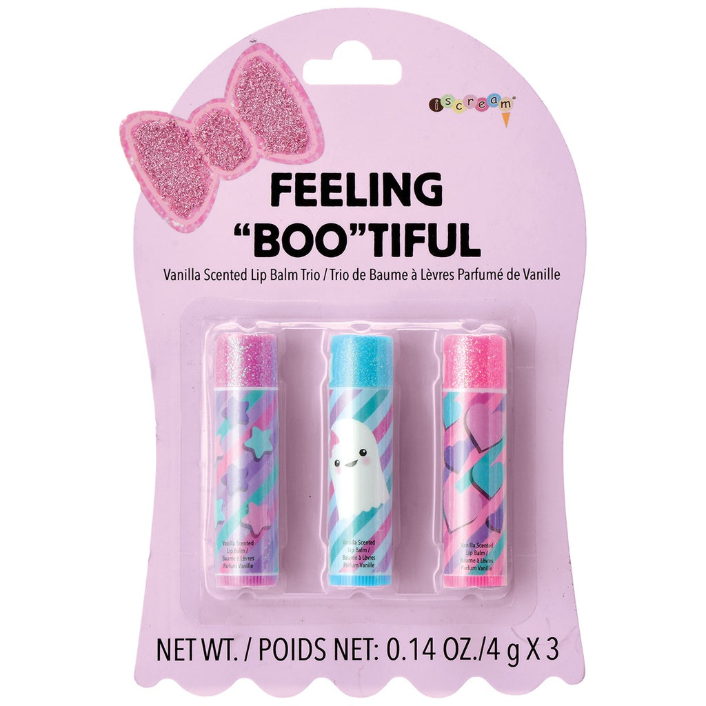 FEELING BOO-TIFUL LIP BALM SET Iscream Bonjour Fete - Party Supplies