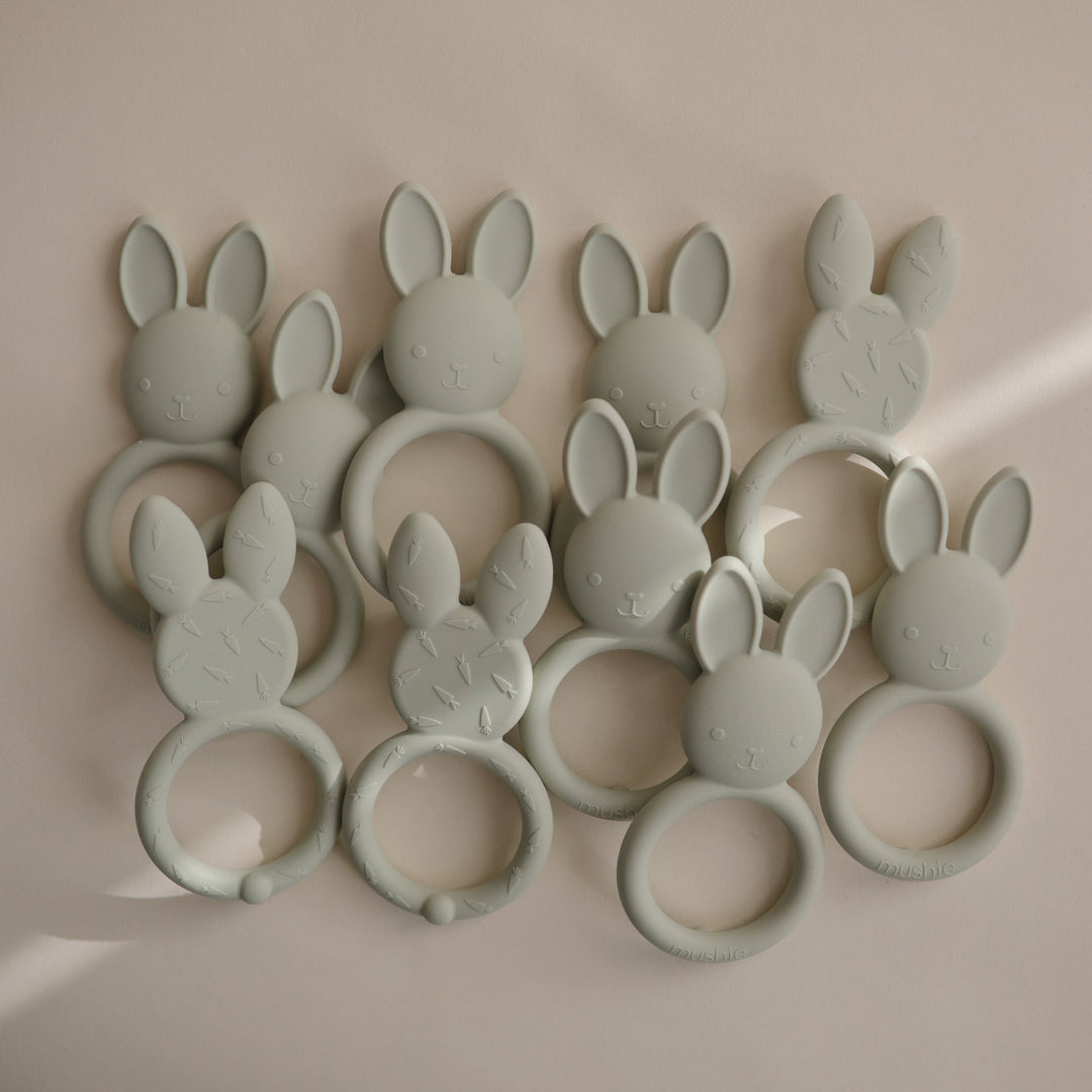 Bunny Teether Mushie teether Bunny Teether Bonjour Fete - Party Supplies