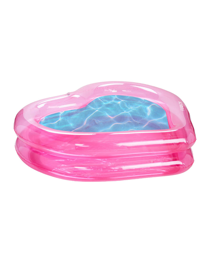The Original Inflatable Heart Pool Funboy Kiddie Pools The Original Inflatable Heart Pool Bonjour Fete - Party Supplies