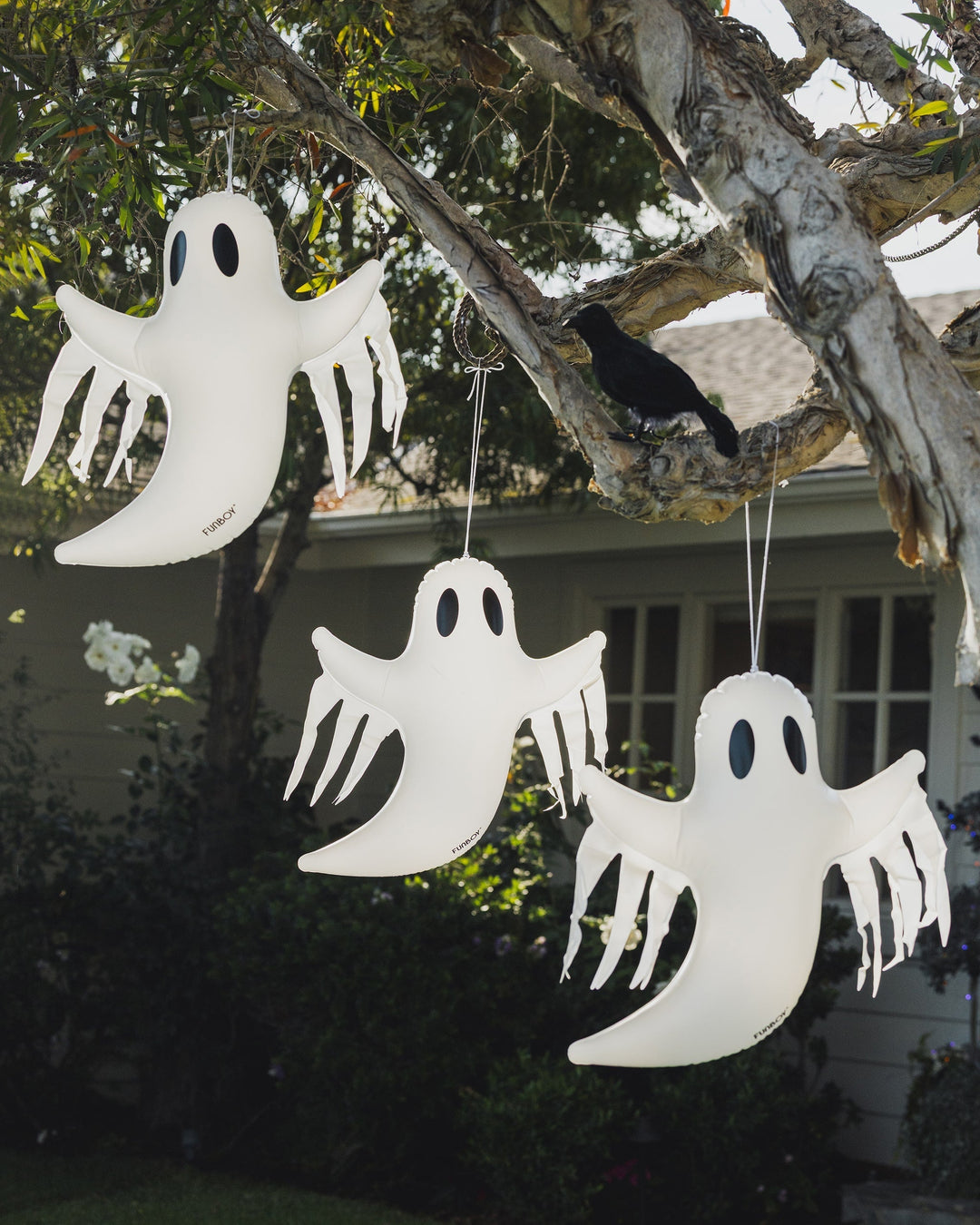 INFLATABLE HANGING HALLOWEEN GHOST DECOR Funboy Halloween Decor INFLATABLE HANGING HALLOWEEN GHOST DECOR Bonjour Fete - Party Supplies