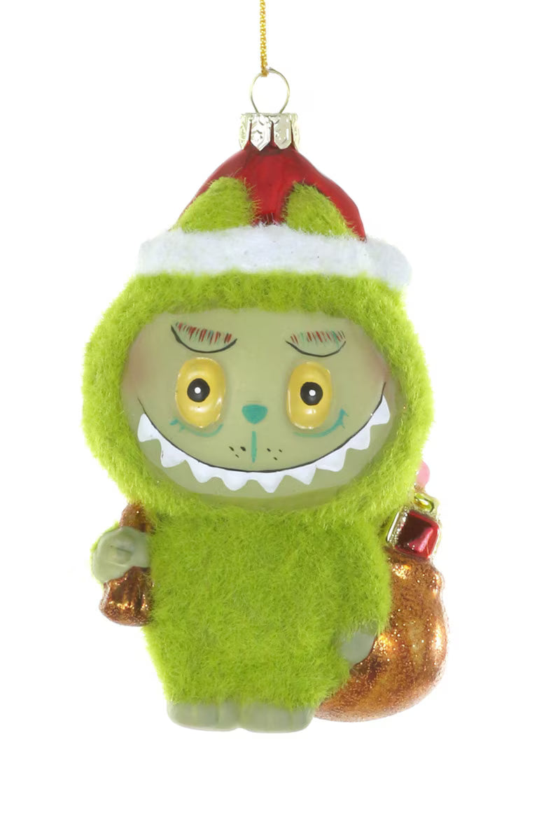 Grinchybubu Glass Ornament by Cody Foster