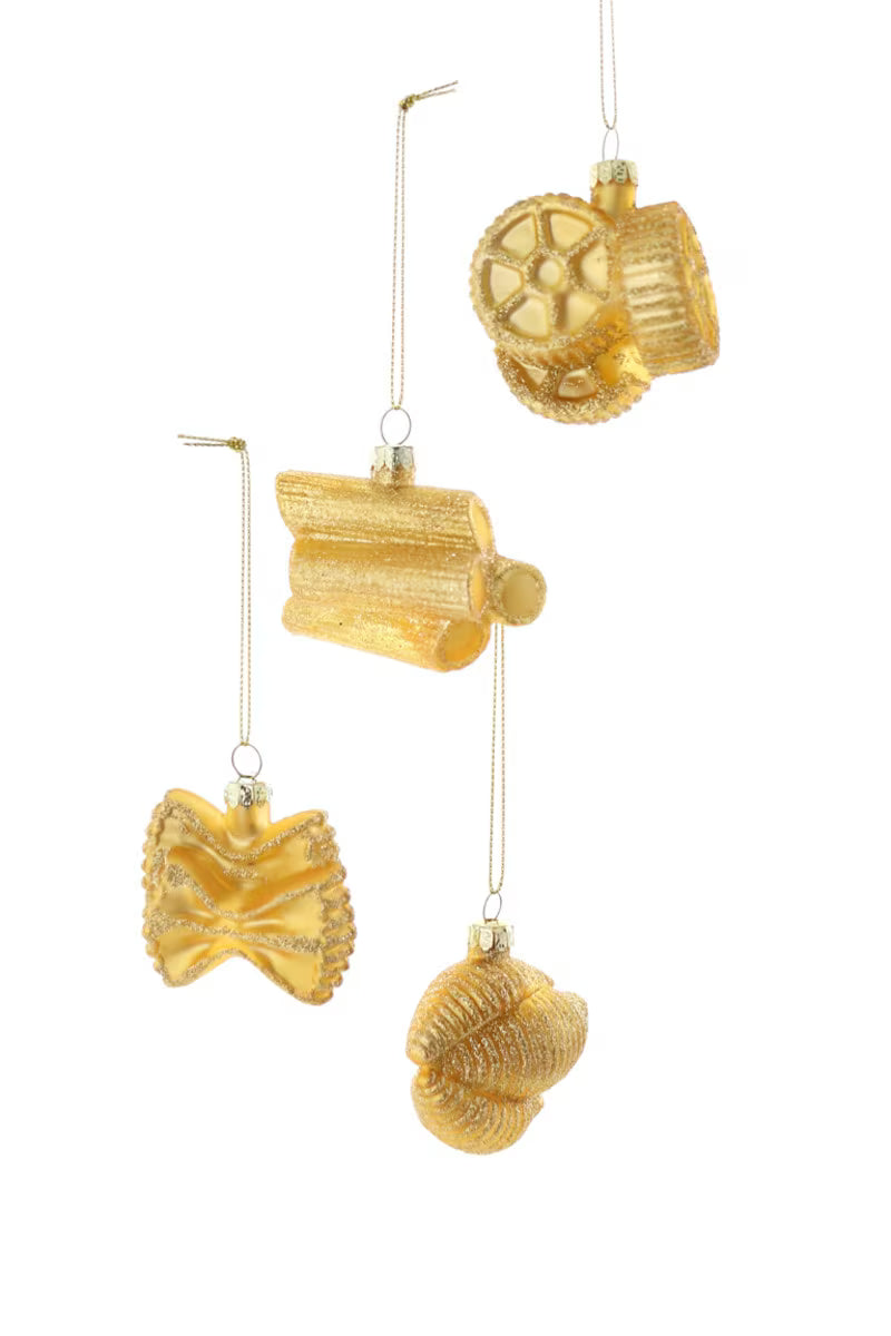 ITALIAN PASTA GLASS ORNAMENT BY CODY FOSTER Cody Foster Co. Christmas Ornament ITALIAN PASTA GLASS ORNAMENT BY CODY FOSTER Bonjour Fete - Party Supplies