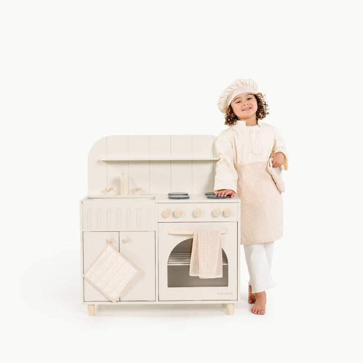 Wholesale Play Chef Dress-Up Set Gathre Ivory Wholesale Play Chef Dress-Up Set Bonjour Fete - Party Supplies
