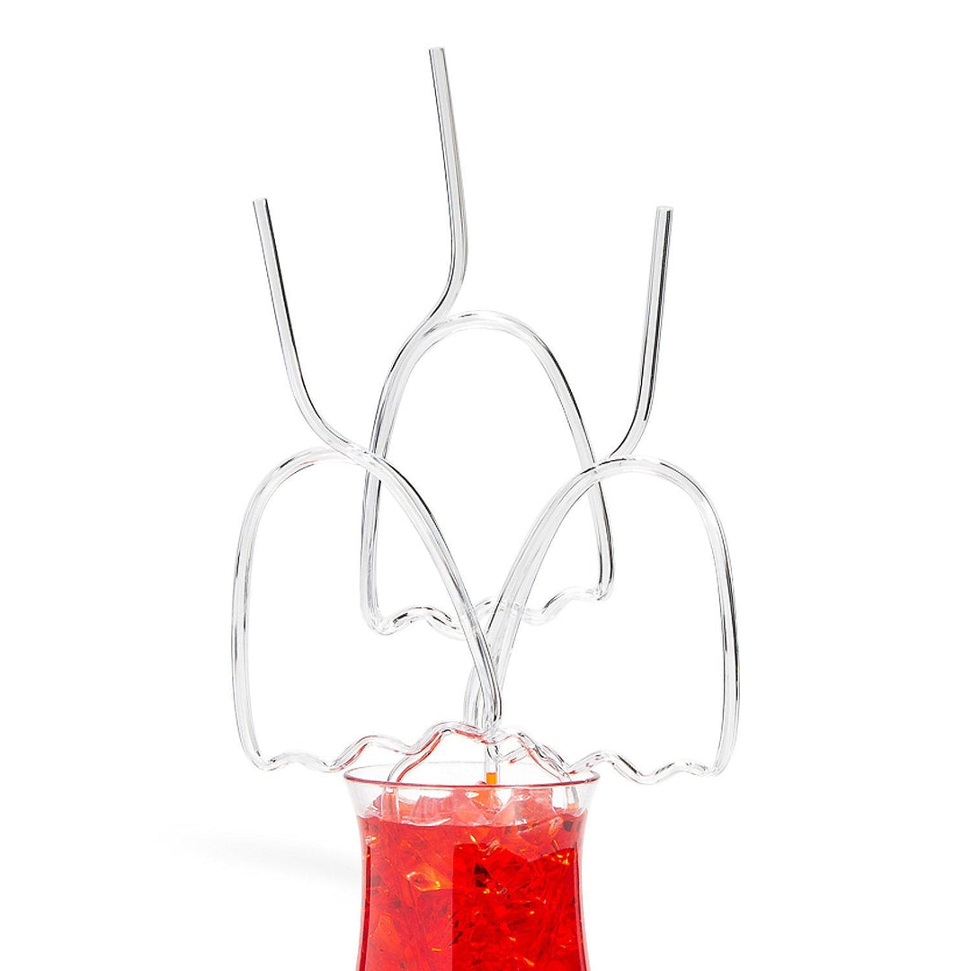 GHOST SILLY STRAWS Fun Express Bonjour Fete - Party Supplies