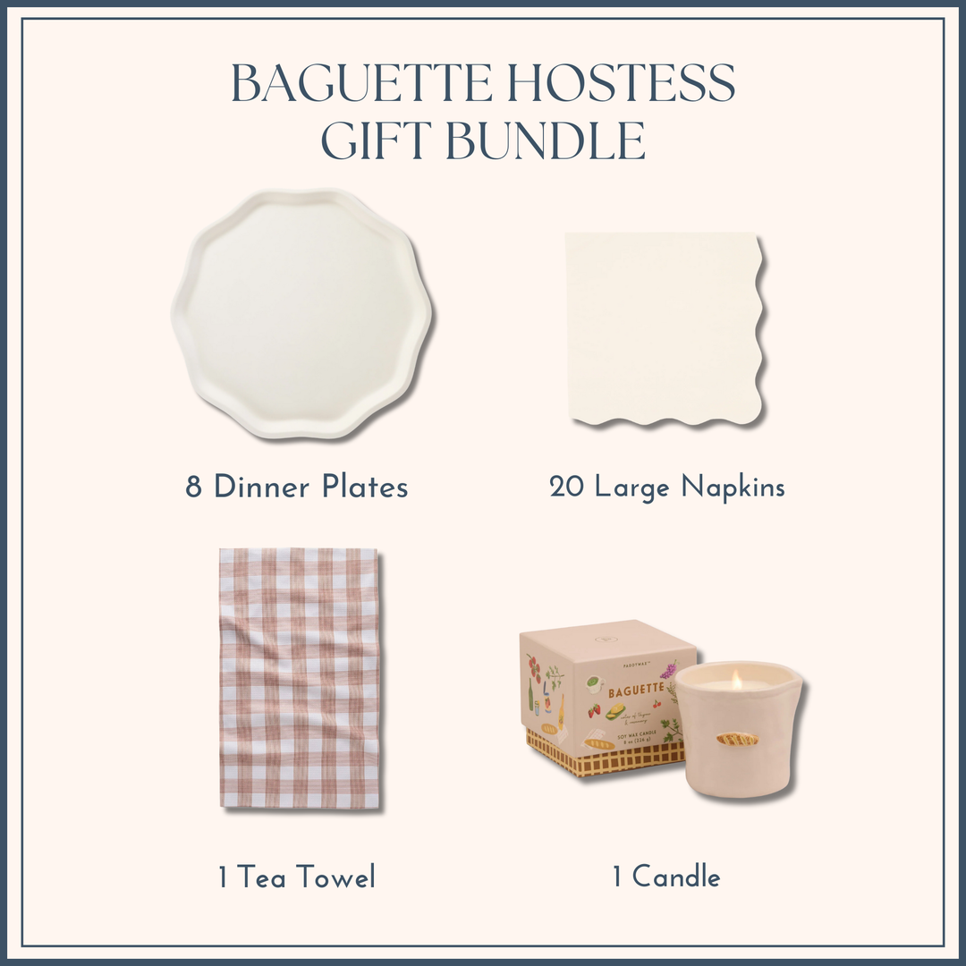 BAGUETTE HOSTESS GIFT BUNDLE Bonjour Fête  BAGUETTE HOSTESS GIFT BUNDLE Bonjour Fete - Party Supplies