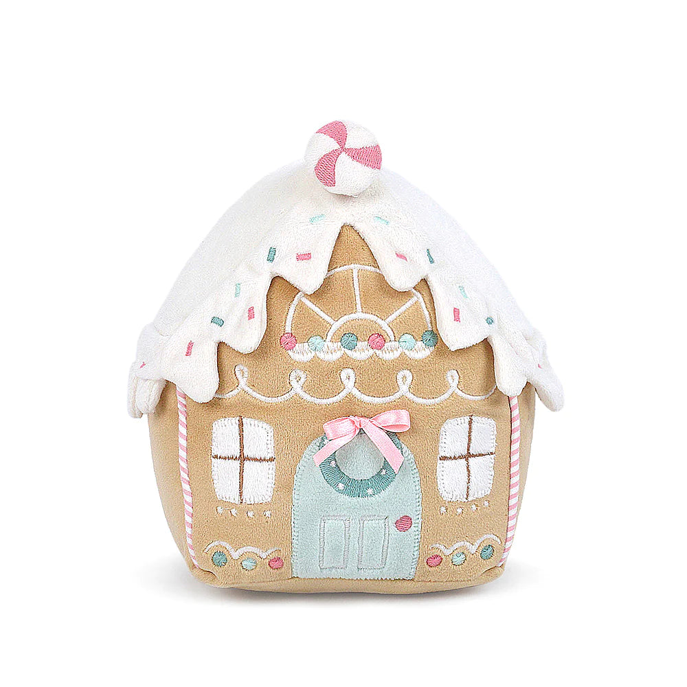 GINGERBREAD HOUSE PLUSH TOY Mon Ami Bonjour Fete - Party Supplies