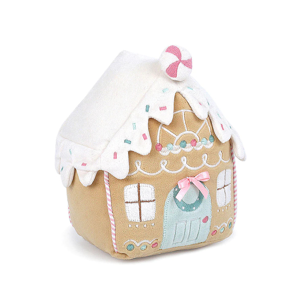 GINGERBREAD HOUSE PLUSH TOY Mon Ami Bonjour Fete - Party Supplies