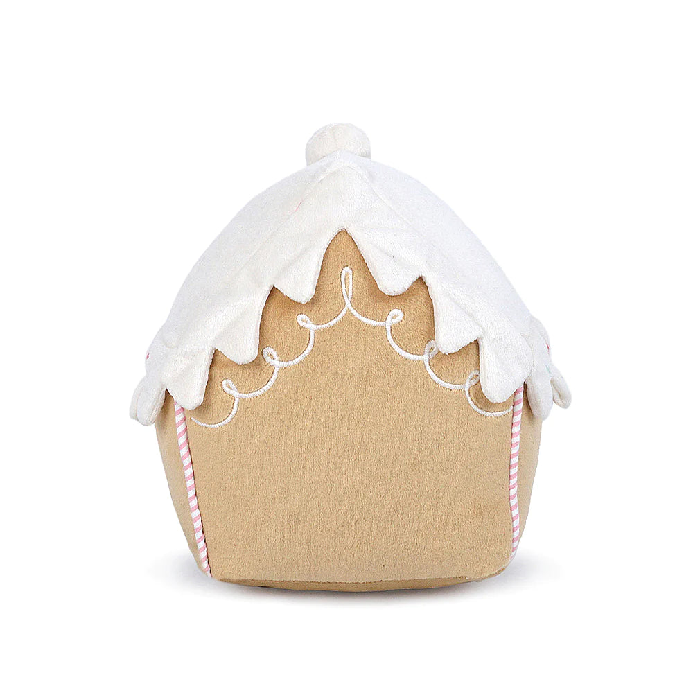 GINGERBREAD HOUSE PLUSH TOY Mon Ami Bonjour Fete - Party Supplies