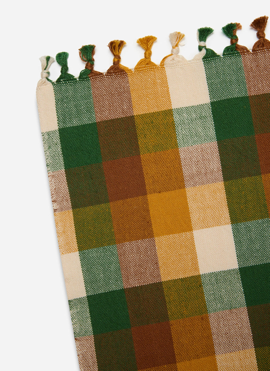 GINGHAM - Oak Tablecloth Heather Taylor Home variable GINGHAM - Oak Tablecloth Bonjour Fete - Party Supplies