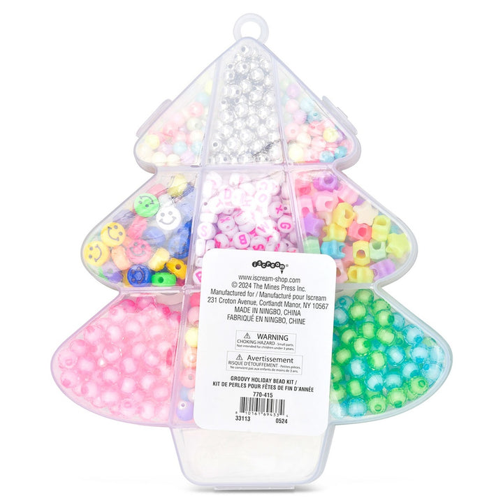 GROOVY HOLIDAY BEAD KIT Iscream GROOVY HOLIDAY BEAD KIT Bonjour Fete - Party Supplies