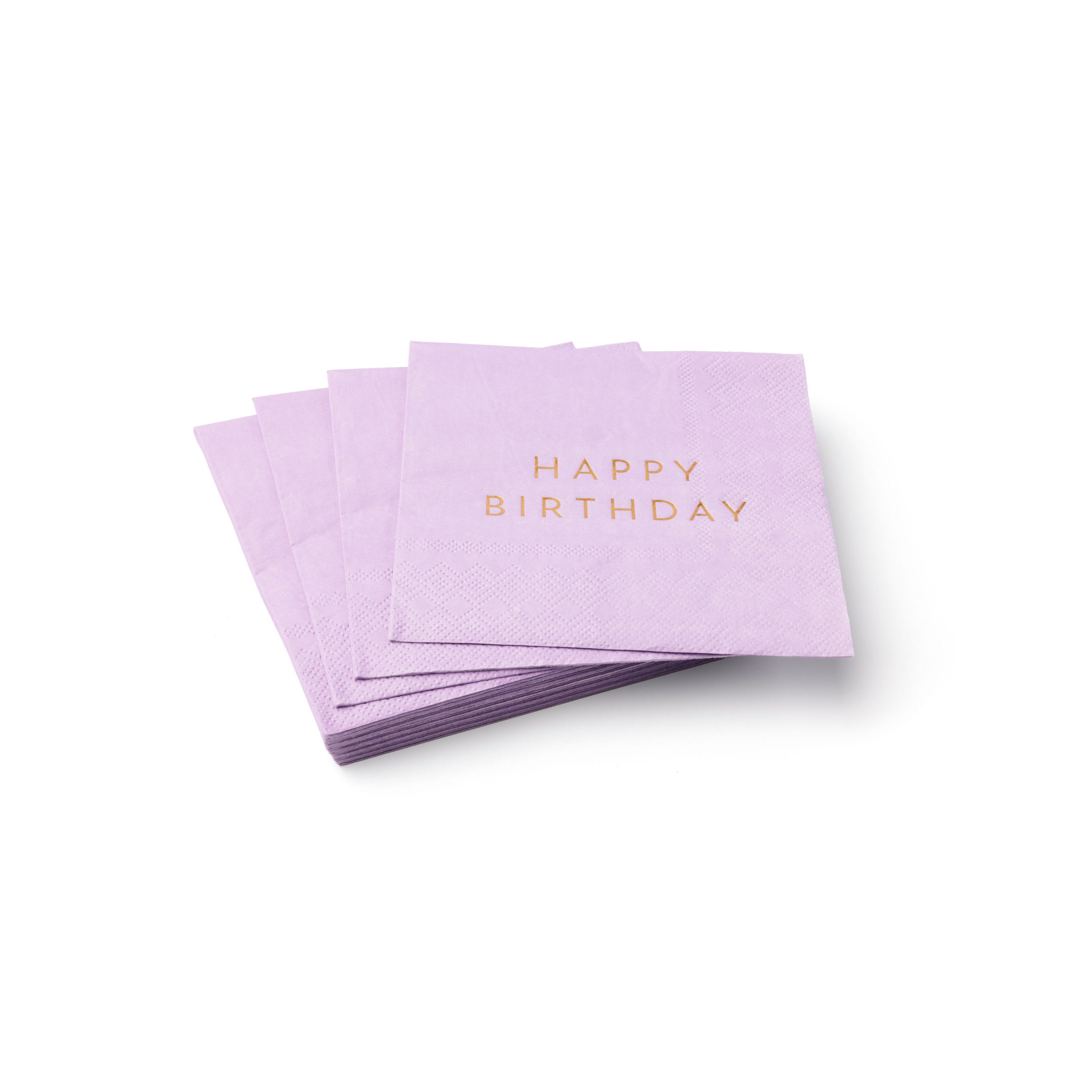 Bonjour Fête Le Lilac Cocktail Napkins - Thumbnail 2