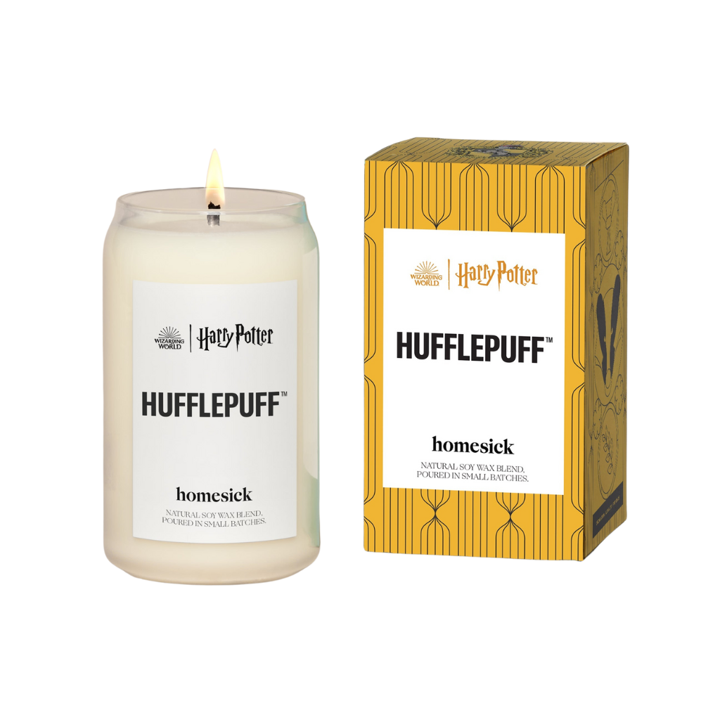 HARRY POTTER HUFFLEPUFF™ CANDLE Homesick Candles Bonjour Fete - Party Supplies