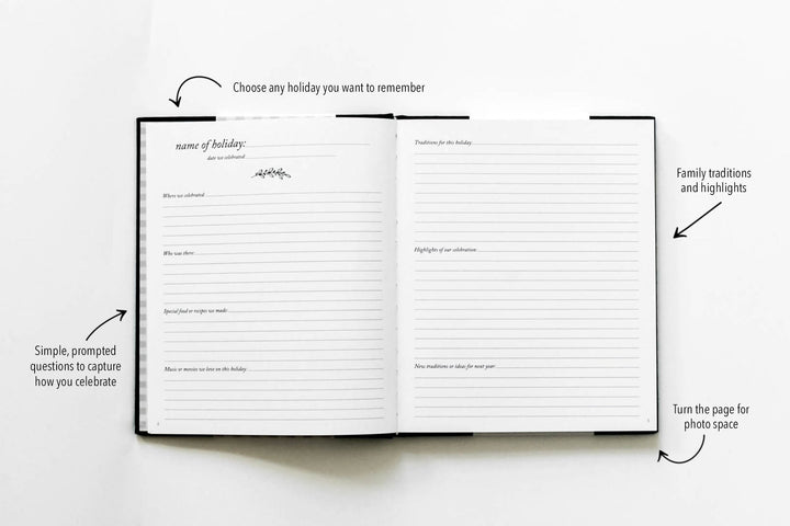 Holiday & Christmas Memory Book