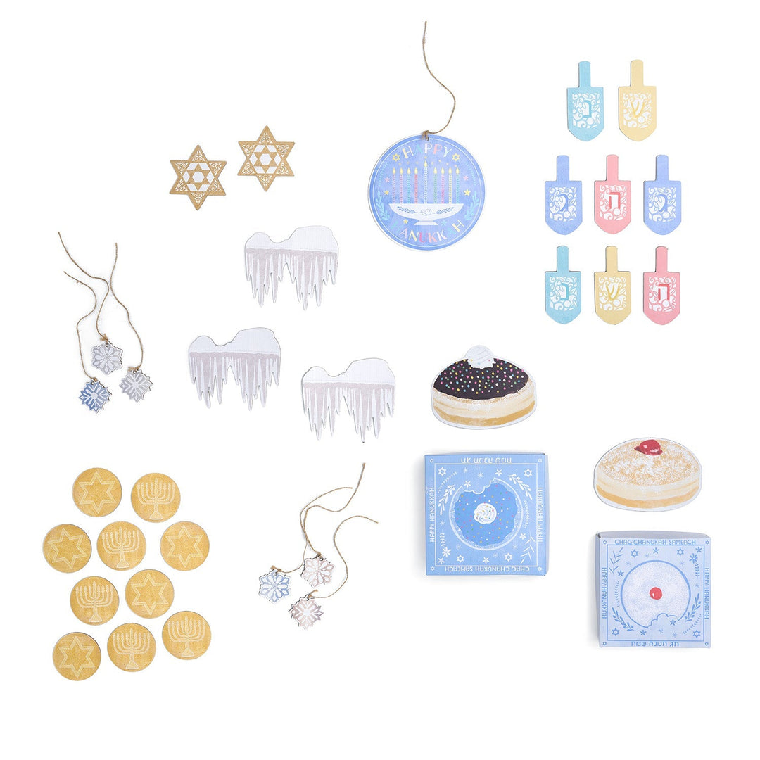 Make It Festive - Hanukkah Decor Kit Make It Cute, LLC Decor Kits Make It Festive - Hanukkah Decor Kit Bonjour Fete - Party Supplies