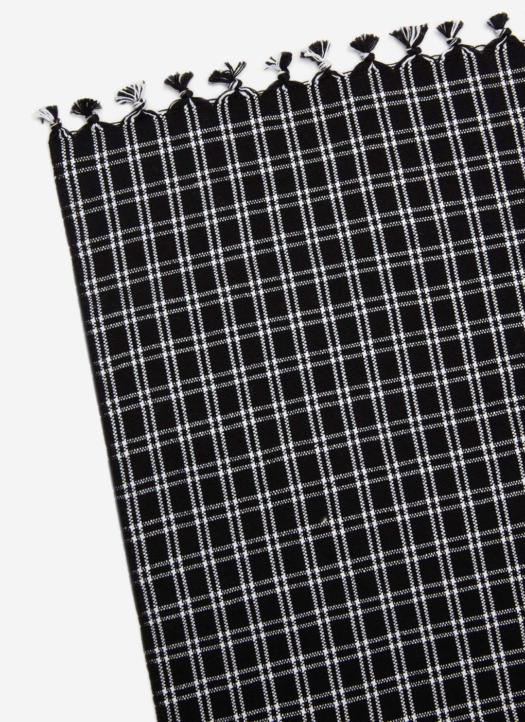HARRISON PLAID - Black Tablecloth Heather Taylor Home HARRISON PLAID - Black Tablecloth Bonjour Fete - Party Supplies