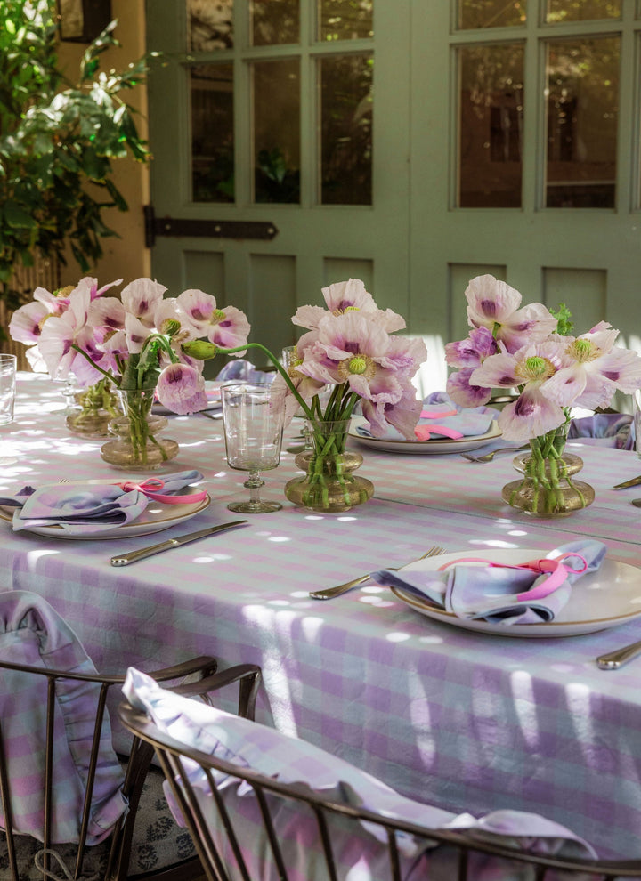 GINGHAM - Taffy Tablecloth Heather Taylor Home variable GINGHAM - Taffy Tablecloth Bonjour Fete - Party Supplies