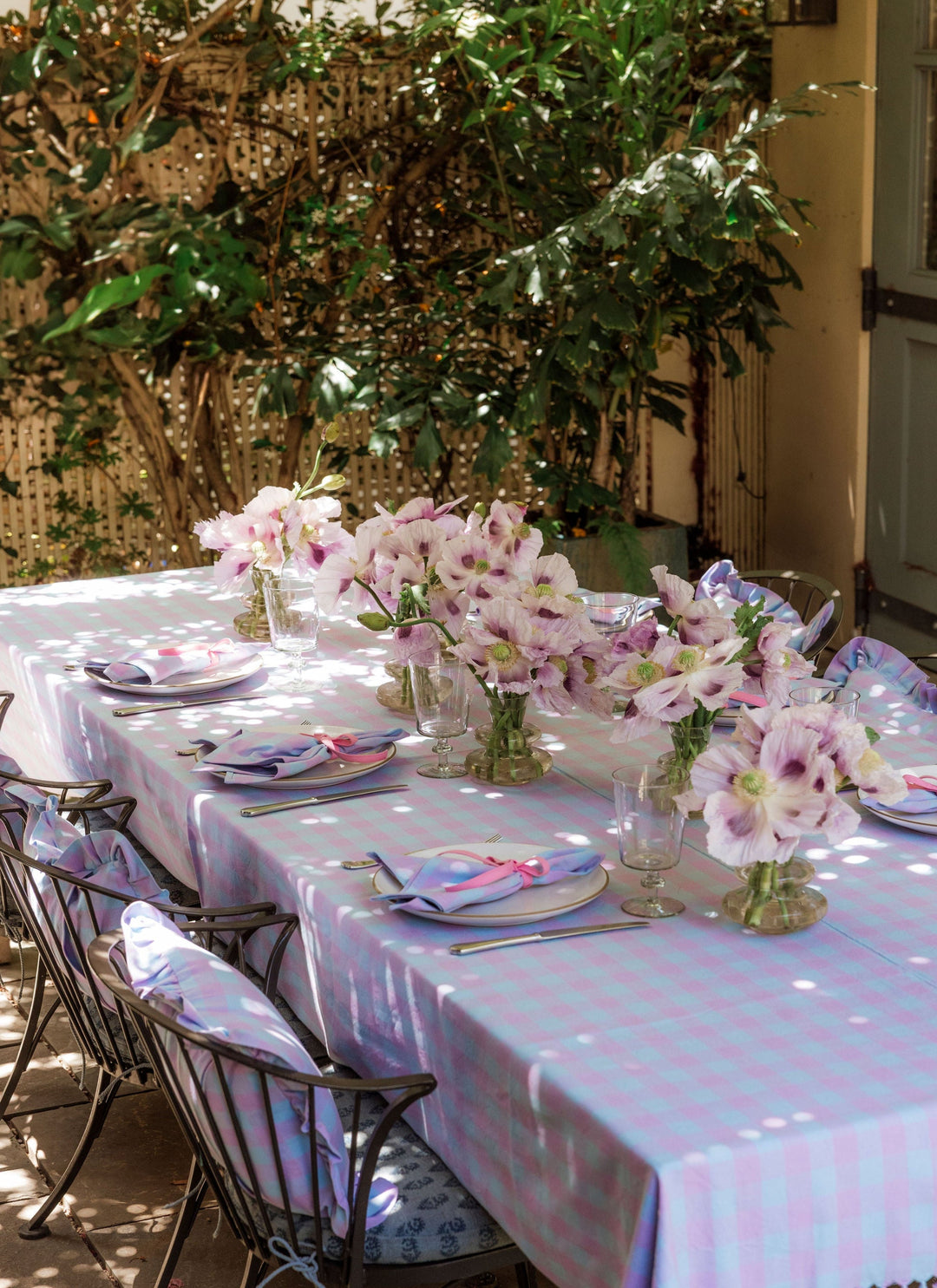 GINGHAM - Taffy Tablecloth Heather Taylor Home variable GINGHAM - Taffy Tablecloth Bonjour Fete - Party Supplies