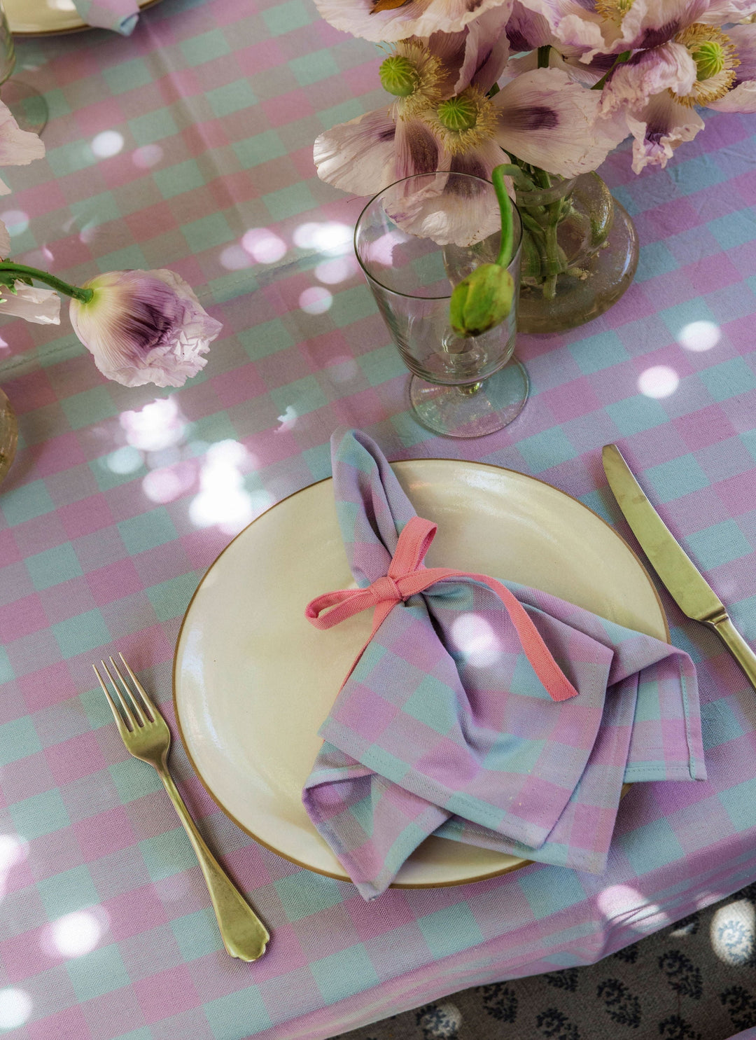 GINGHAM - Taffy Napkins Heather Taylor Home simple GINGHAM - Taffy Napkins Bonjour Fete - Party Supplies