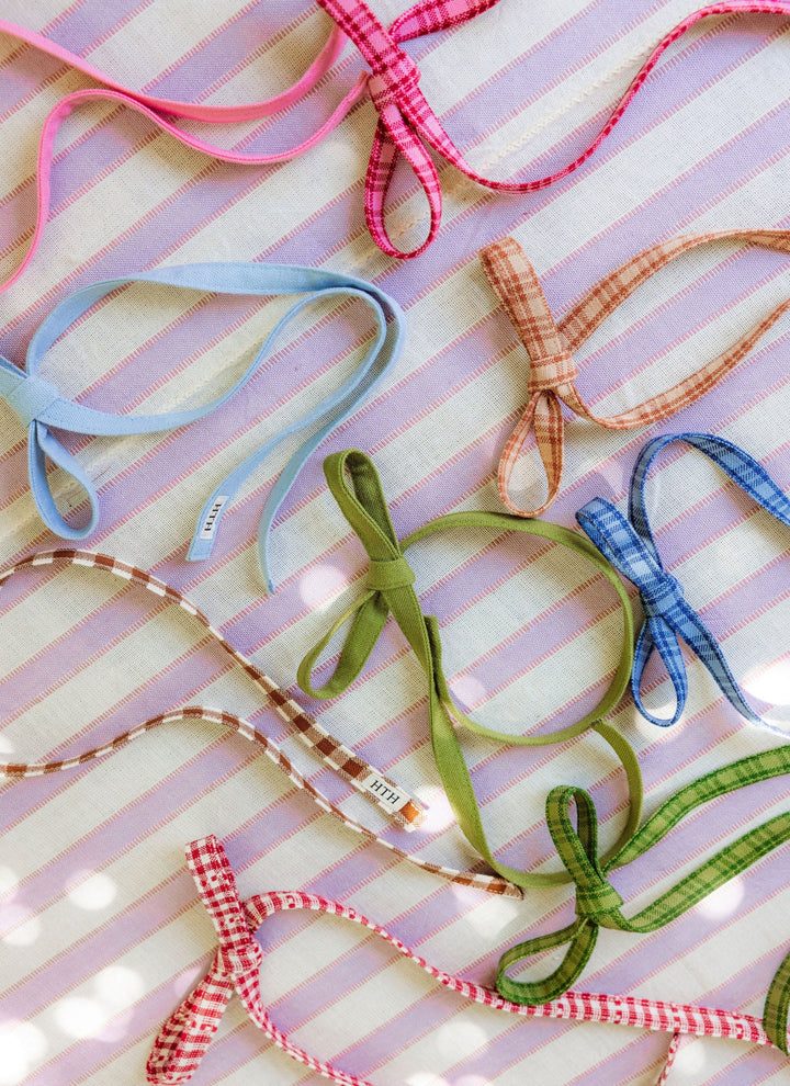 LILAC & CREAM - Stripe Tablecloth Heather Taylor Home variable LILAC & CREAM - Stripe Tablecloth Bonjour Fete - Party Supplies