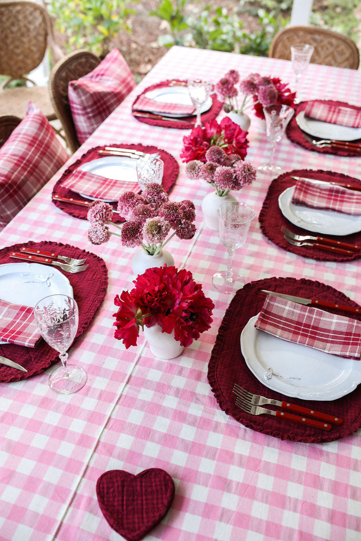 ROSEHILL PLAID - Napkins Heather Taylor Home Napkins ROSEHILL PLAID - Napkins Bonjour Fete - Party Supplies