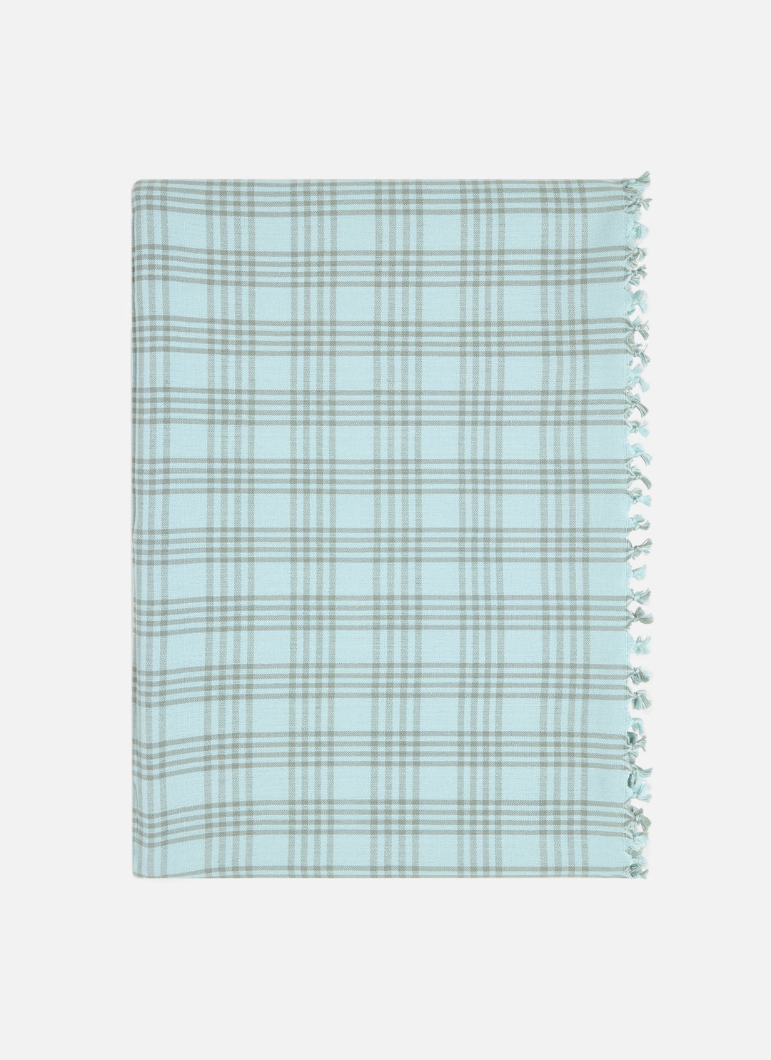 Montauk Dew Plaid Tablecloth