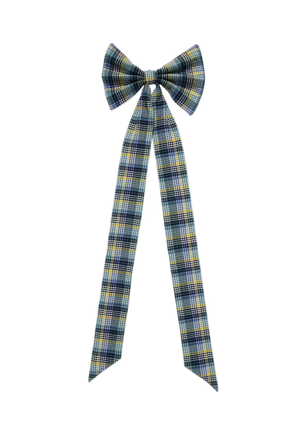 MAINE PLAID - Multicolor Fabric Bow Heather Taylor Home simple MAINE PLAID - Multicolor Fabric Bow Bonjour Fete - Party Supplies