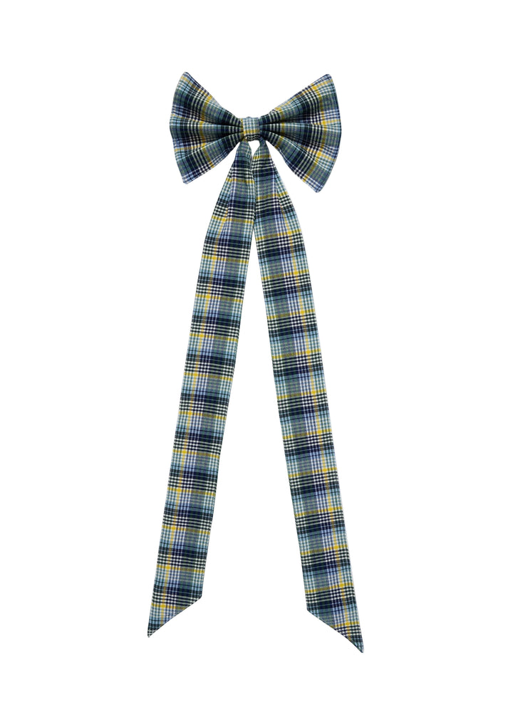 MAINE PLAID - Multicolor Fabric Bow Heather Taylor Home simple MAINE PLAID - Multicolor Fabric Bow Bonjour Fete - Party Supplies